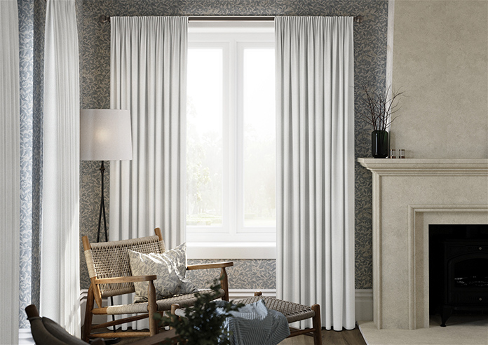 San Remo (Blackout), Cloud - Made to Measure Curtains - Image 3